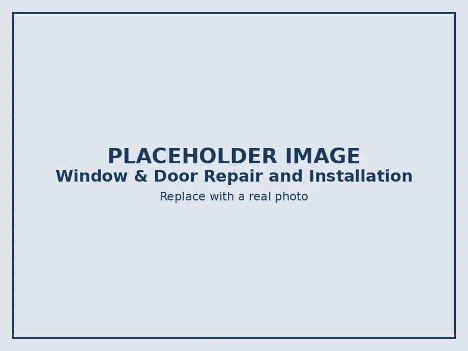 Window & Door Repair and Installation by 10 Arrows Handyman